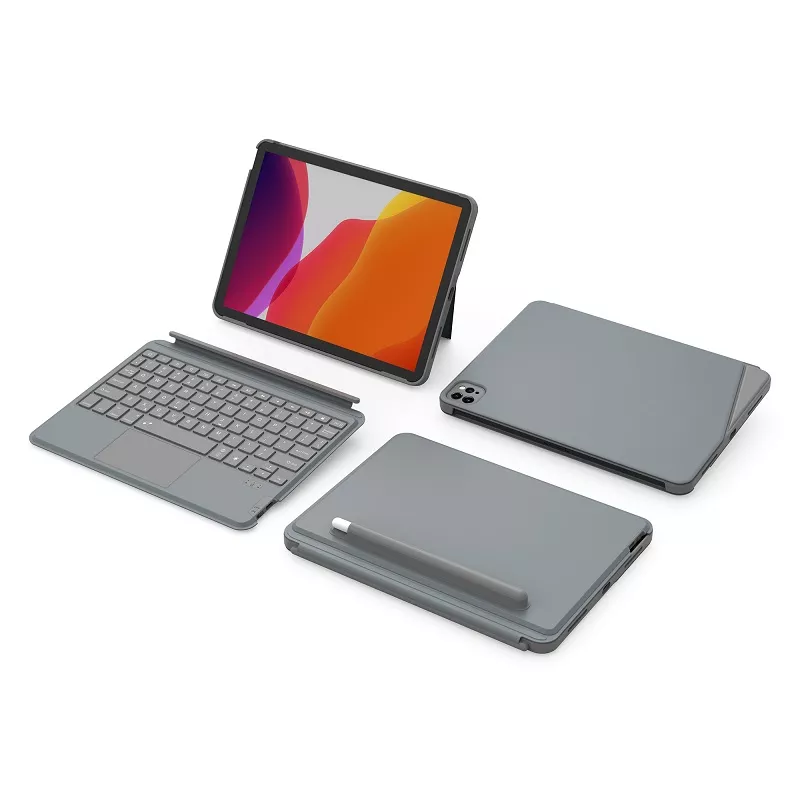 Jabotio-WiWU-Combo-Touch-Keyboard-Case-for-iPad-10.210.510.911-Inch-2 WiWU Combo Touch Keyboard Case for iPad 10.2/10.5/10.9/11 Inch - Image 1